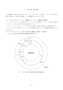 骨材試験 - 茨城県建設技術管理センター