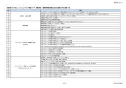 デジタルフォレンジック初級コース受講における習得スキル項目