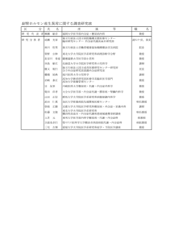 副腎ホルモン産生異常に関する調査研究班