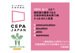 CEPAジャパン・「生物多様性と子どもの森」キャンペーン実行委員会