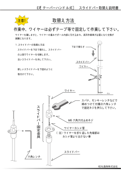 取替え方法