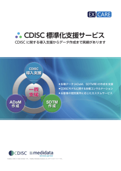 CDISC 標準化支援サービス