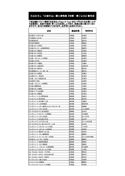 三山ひろし「お岩木山」購入者特典『別冊・夢ごよみ』配布店