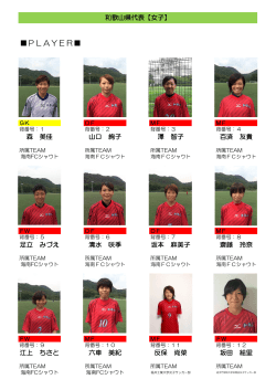 女子 - 和歌山県サッカー協会