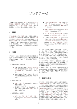 プロテアーゼ