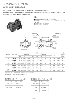 ヤノCAジョイント（TA-80）