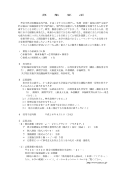 募集要項（PDFファイル：173KB）