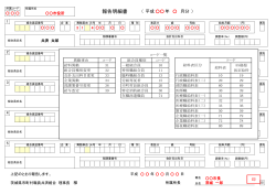 報告明細書