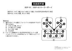 ローラーボーイの取扱説明書はこちら
