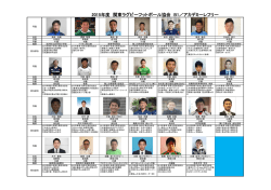 2015年度 関東ラグビーフットボール協会 B1／アカデミーレフリー