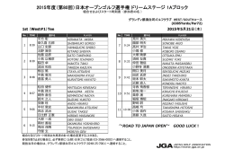 組合せ・スタート時刻表PDFダウンロード