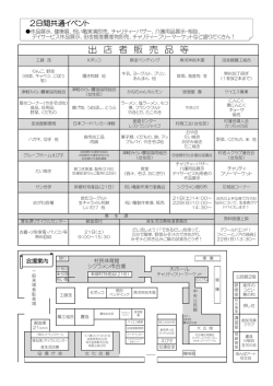 出 店 者 販 売 品 等