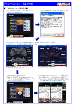 リアルPOSコントローラ操作説明