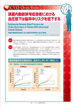 虚血性脳卒中の発症率は