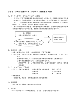 資料2 ワーキンググループについて