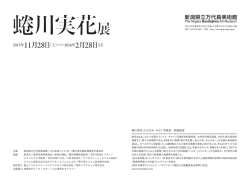 蜷川実花展 ハンドアウト