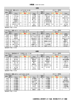 公益財団法人東京都サッカー協会 東京都少年サッカー連盟