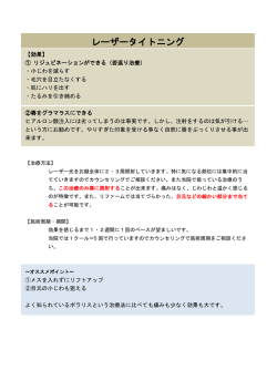 レーザータイトニング