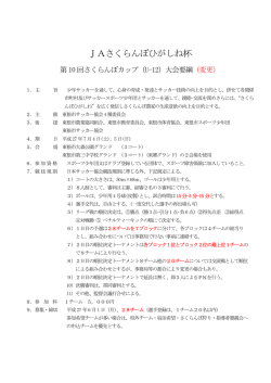 JAさくらんぼひがしね杯