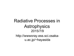 7/9 Compton Scattering, Inverse Compton, SSC