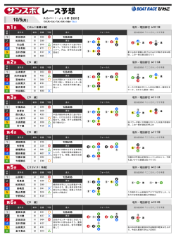 10/5(月)
