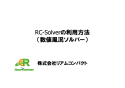 4. RC-Solver - RIAM