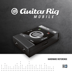 Guitar Rig Mobile Hardware Reference Japanese