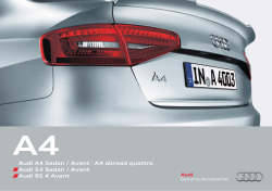 Audi A4 Sedan / Avant
