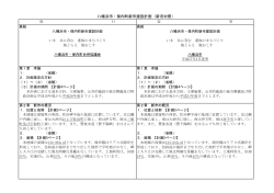 新旧対照表 - 八幡浜市