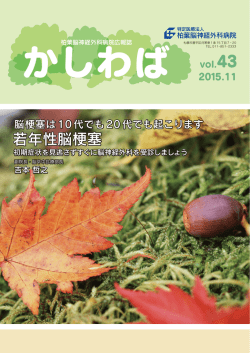 若年性脳梗塞 - 柏葉脳神経外科病院のご案内