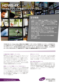 HDWS-4K データシート - 伊藤忠ケーブルシステム株式会社