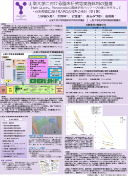 High Quality、Reasonableな臨床研究パッケージの確立を目指して