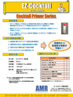 製品パンフレット
