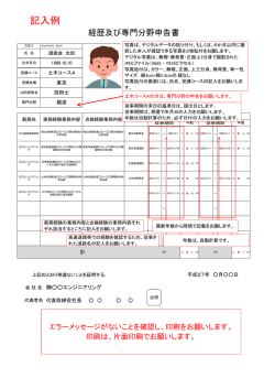 記入例