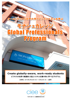 Global Professionals Program