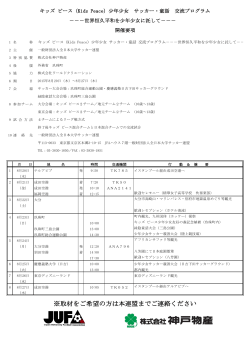 開催要項 - JUFA 全日本大学サッカー連盟