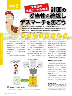 計画の 妥当性を確認し デスマーチを防ごう