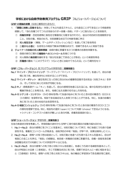 GRIPショートバージョンの組み合わせ方について