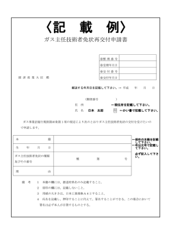 再交付申請書 PDF形式