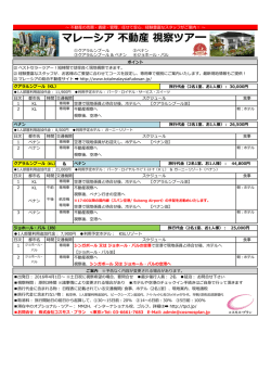 マレーシア不動産視察ツア