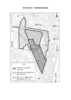 特別業務地区区域図（PDF形式 991キロバイト）