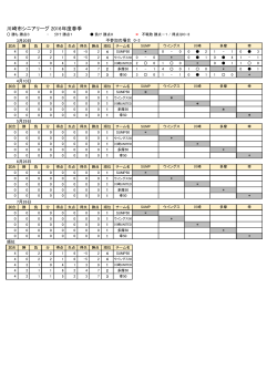 川崎市シニアリーグ 2016年度春季