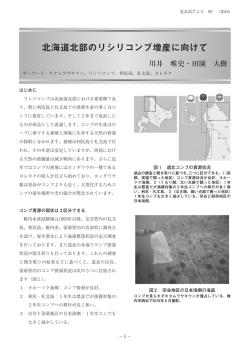 北海道北部のリシリコンブ増産に向けて