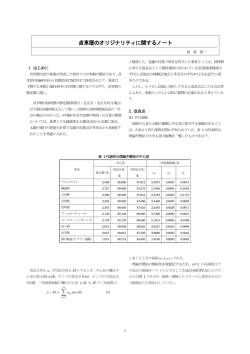 貞享暦のオリジナリティに関するノート