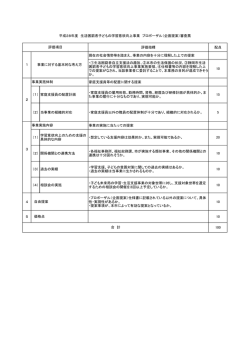 プロポーザル（企画提案）