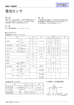 電流センサ