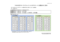 平成28年3月22日(火)～平成28年3月27日(日
