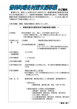 （チラシ）(PDF文書)