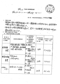 H26事業報告書等(PDF文書)