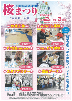 桜まつりin国分城山公園